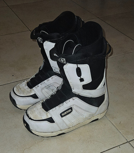 Botas Snowboard Burton Moto Blancas 12 Us 45 Arg