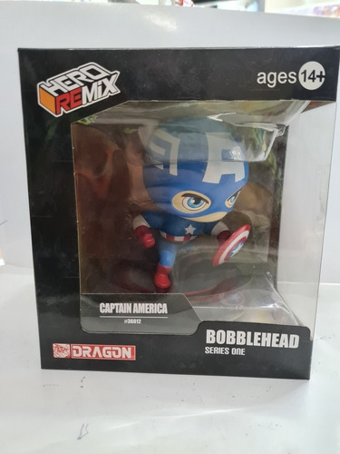 Capitan America Bobblehead Marvel Hero Remix