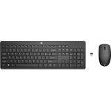 Combo Teclado Y Mouse Inalámbrico Hp 235, Negro