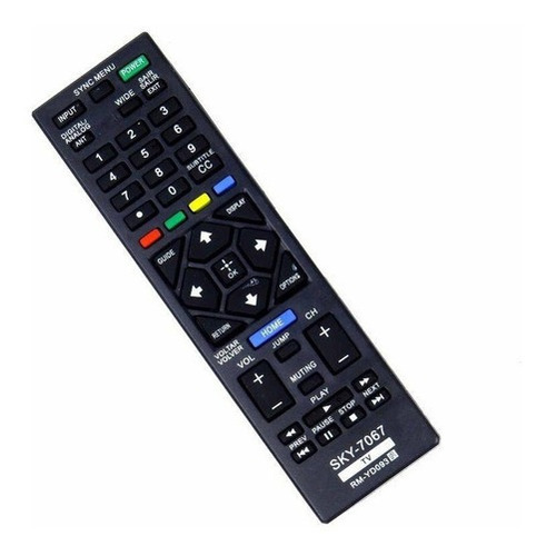 Controle Remoto Tv Sony Bravia Kdl-40r477b / Kdl-40r485a