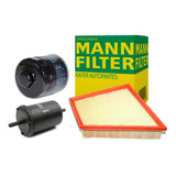 Kit Afinacion Filtros Vw Gol Saveiro 1.6 L 2009 Al 2019 Mann