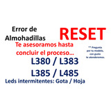 Reset L380-l383-l385-l485 Almohadillas / Hazlo Tú Mismo...