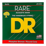 Cuerdas Para Bajo Acustico Dr Strings Rare 45-105 Nuevas Env