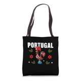 Galo De Barcelos Camiseta Gallo Portugués Portugal Bolsa De 
