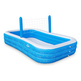 Piscina Inflable Familiar De Tamaño Completo Para Niños Y Ad