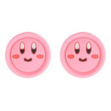 Gomas Joystick Thumb Grip Tipo Kirby Nintendo Switch Joycon