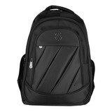 Mochila K-swiss Jhon Color Negro Diseño De La Tela Liso