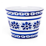 Vaso Cachepot Porcelana Monte Siao Decorativo Decoração