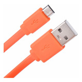 Cable Sapma De Usb A Micro Usb, Naranja