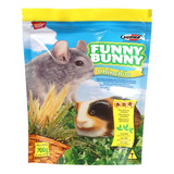 Ração P/ Chinchila Coelho Hamsters Roedores Funny Bunny 700g