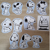 Stickers Decorativos Snoopy 6 Piezas