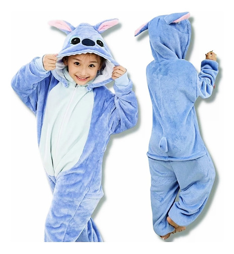 Promoção Pijama Kigurumi Stitch Pikatch Charmander Dino