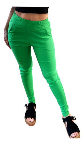 Joging Yoger Pantalon Calza Babucha Mujer Yogin Jogger B5