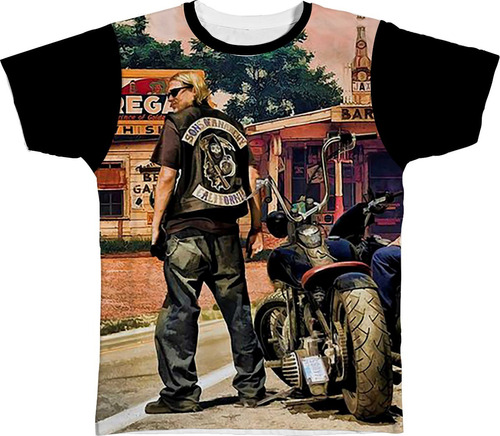 Camisa Camiseta Filhos Da Anarquia Sons Of Anarchy Jax 21