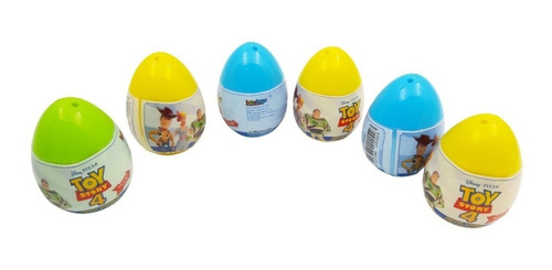 6pack Huevos Figuras Toystory4 En Coleccion 6cm Aprox