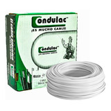 Cable Thw-ls Calibre 12 Condulac 100 Mts Blanco