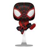 Figura De Acción  Miles Morales Bodega Cat Suit Spider-man Gamerverse 50152 De Funko Pop!