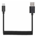 Homerygardens Usb 2.0  Cable En Espiral Microusb A Usb ...