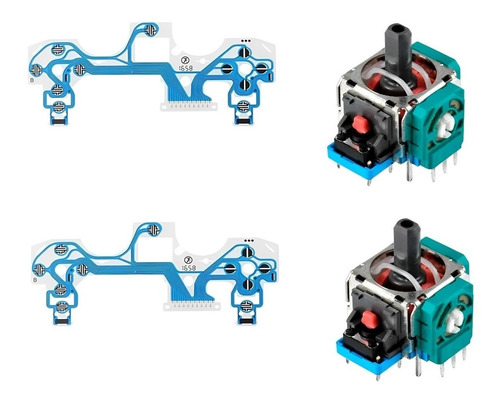 Analógico Película Condutiva Para Controle Jdm 040 Ps4