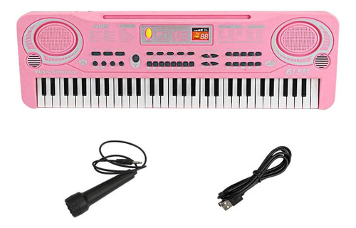 61 Teclas Teclado Electrónico Piano Digital Musical Con