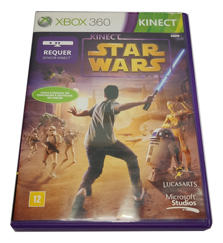 Jogo Kinect Star Wars Xbox 360 Original