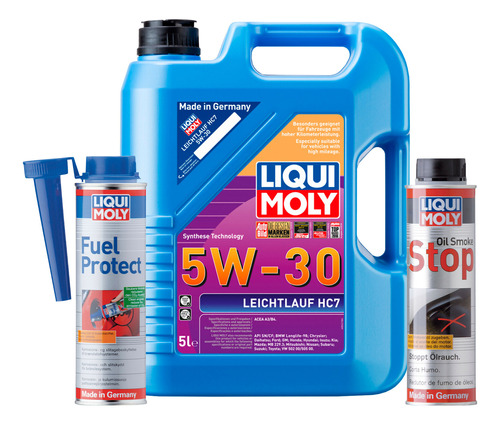 Paq 5w30 Leichtlauf Hc7 Oil Smoke Stop Fuel Protect L Moly