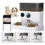 5l Alimentador Automático Mascota Con Grabación&cámara Wifi