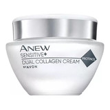 Crema Facial Sensitive + Dual Collagen Anew Avon Tipo De Piel Piel Sensible
