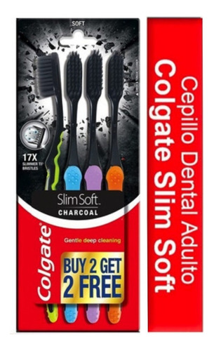 Colgate Slim Soft X 1  (pack 4 Unidades)