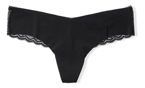 Calcinha Victorias Secret Sem Costura Mesh Back Thong Panty