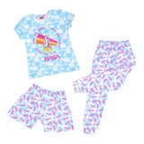 Pijama Para Niña Nasa Set De 3 Pzas