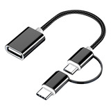 Adaptador De Cable Micro Usb C A Usb 3, Adaptador Usb C Tipo