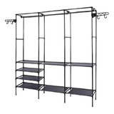 Organizador Closet Calzado Perchero 3 Espacios Multifuncion