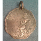 Medalla Primer Centenario De 1810 Congreso De Tucuman 1910