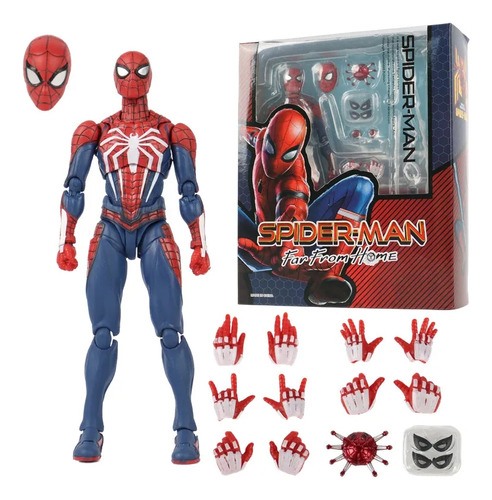 Boneco Homem Aranha Action Figure Spiderman Versão Game Ps4