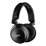 Fone De Ouvido Profissional Akg K182 Monitoramento Fechado Cor Preto