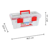 Caja Organizadora Botiquín 35,8x18,5x19,6 Cm 14 Rimax