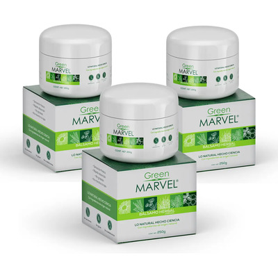 Green Marvel Bálsamo Herbal Natural Tarro 250 Gr | Meses sin interés