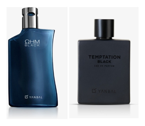Set Ohm Black Parfum + Temptation Black - mL a $575