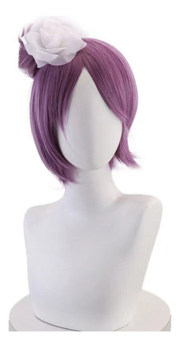 Peluca Morada De Anime De Akatsuki Konan Para Cosplay De Pel