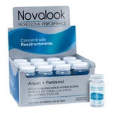 Ampollas Reestructurante Argan Caja X 12u 15ml Novalook