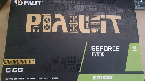 Placa De Video Nvidia Palit Geforce Gtx 1660 Super Oc 6gb