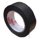 Cinta Papel Negro Rapifix 36mmx50m Teatro-eventos X24 Rollos