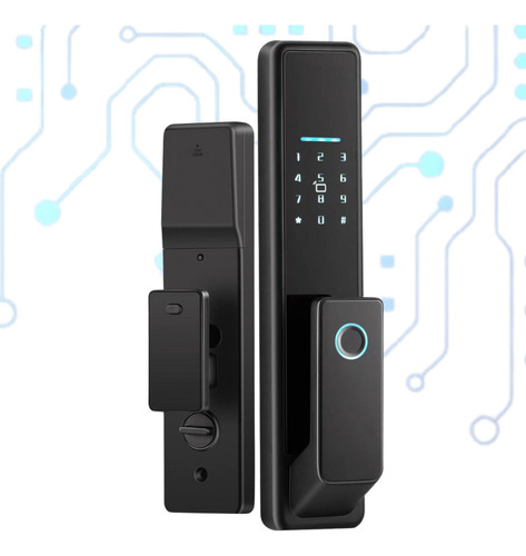 Fechadura Eletrônica Digital Wifi Smartlook Porta Pivotante