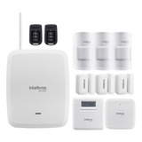 Kit Alarme Sem Fio E Wi-fi Amt 8000 Intelbras C/ 6 Sensores