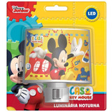 Abajur Luminaria De Tomada Bivolt Com Lampada De Led Mickey