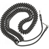 Cable Fender Espiral Profesional 30ft Tweed Gris 9mts 