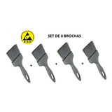 Brocha  Antiestatica Grande Set De 4 Unidades Envio Gratis 