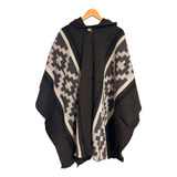 Poncho Artesanal Lana De Alpaca Mapuche #5 Envío Rápido