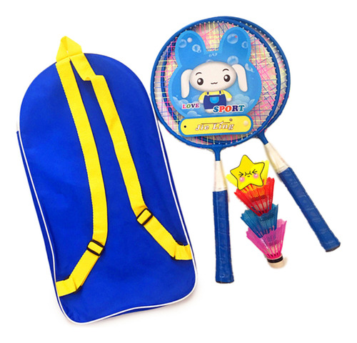 Juego De Raquetas De Bádminton Para Niños De 3 A 12 Años